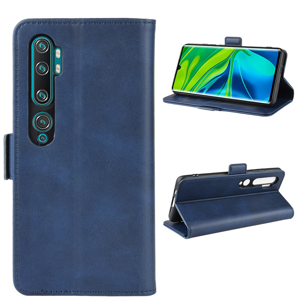 Magnet Adsorption Flip Leather Wallet Case for Xiaomi Mi CC9 Pro/Note 10/Note 10 Pro