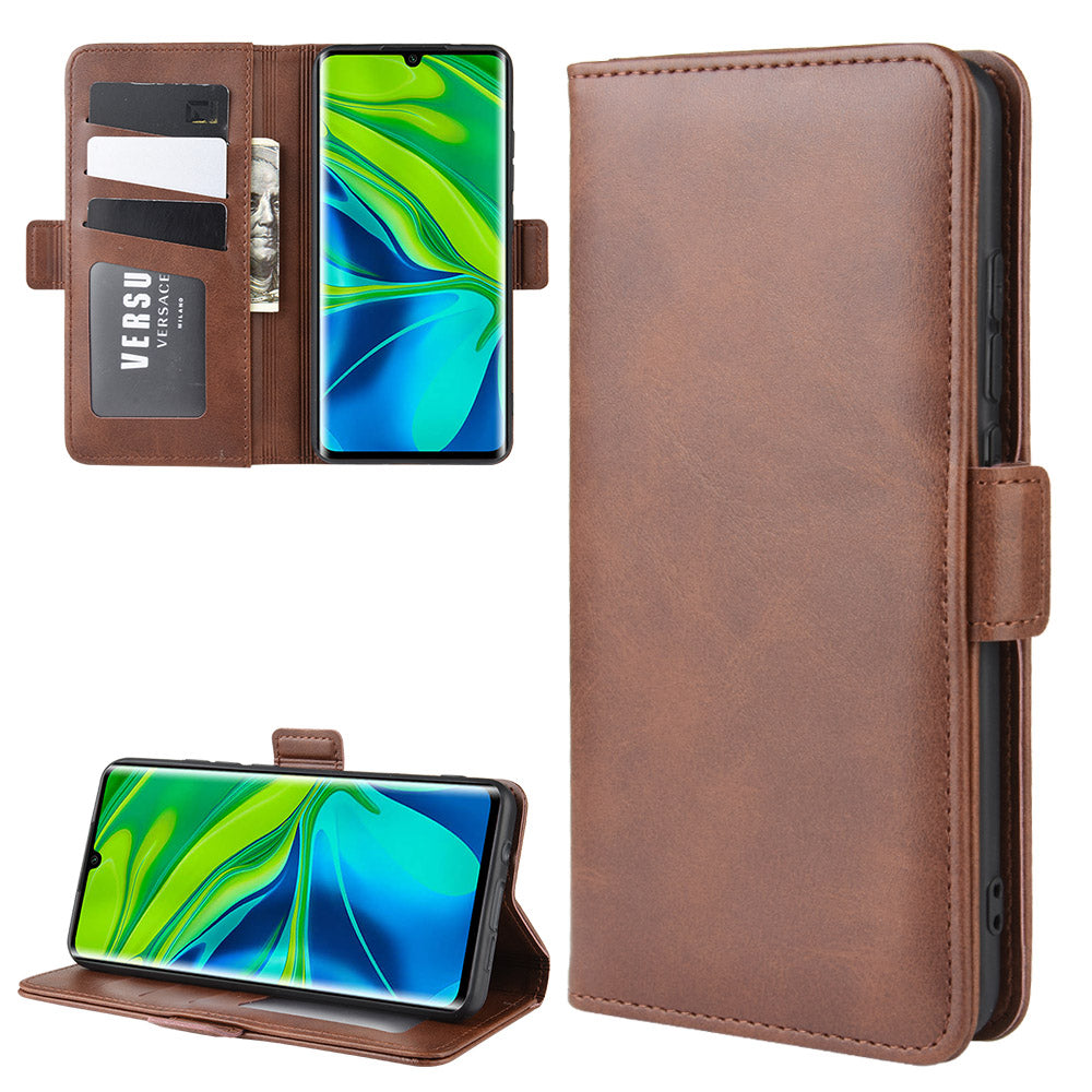 Magnet Adsorption Flip Leather Wallet Case for Xiaomi Mi CC9 Pro/Note 10/Note 10 Pro
