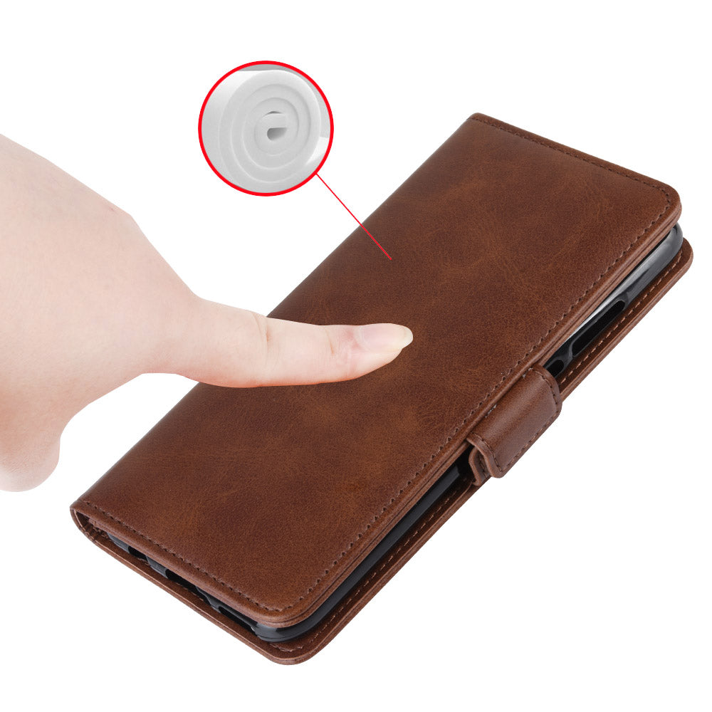Magnet Adsorption Flip Leather Wallet Case for Xiaomi Mi CC9 Pro/Note 10/Note 10 Pro