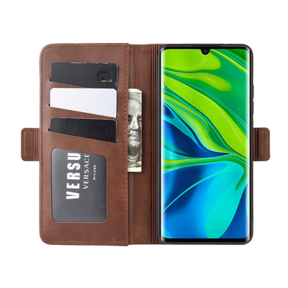 Magnet Adsorption Flip Leather Wallet Case for Xiaomi Mi CC9 Pro/Note 10/Note 10 Pro