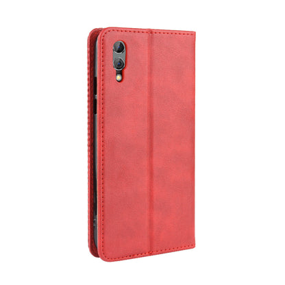 Retro Style PU Leather Stand Wallet Phone Casing for Xiaomi Black Shark 2/Black Shark 2 Pro