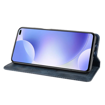 Retro Style Auto-absorbed Leather Covering for Xiaomi Redmi K30/Poco X2/K30 5G