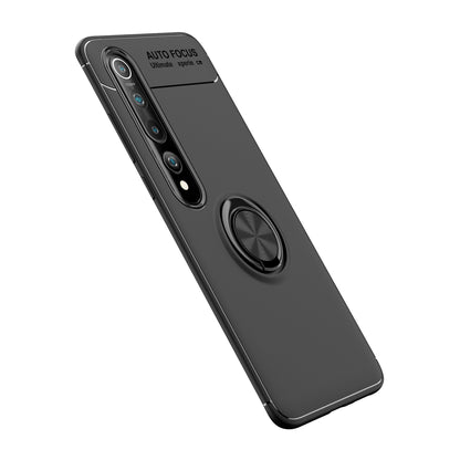 Finger Ring Kickstand TPU Case for Xiaomi Mi 10 / Mi 10 Pro (Built-in Metal Sheet)