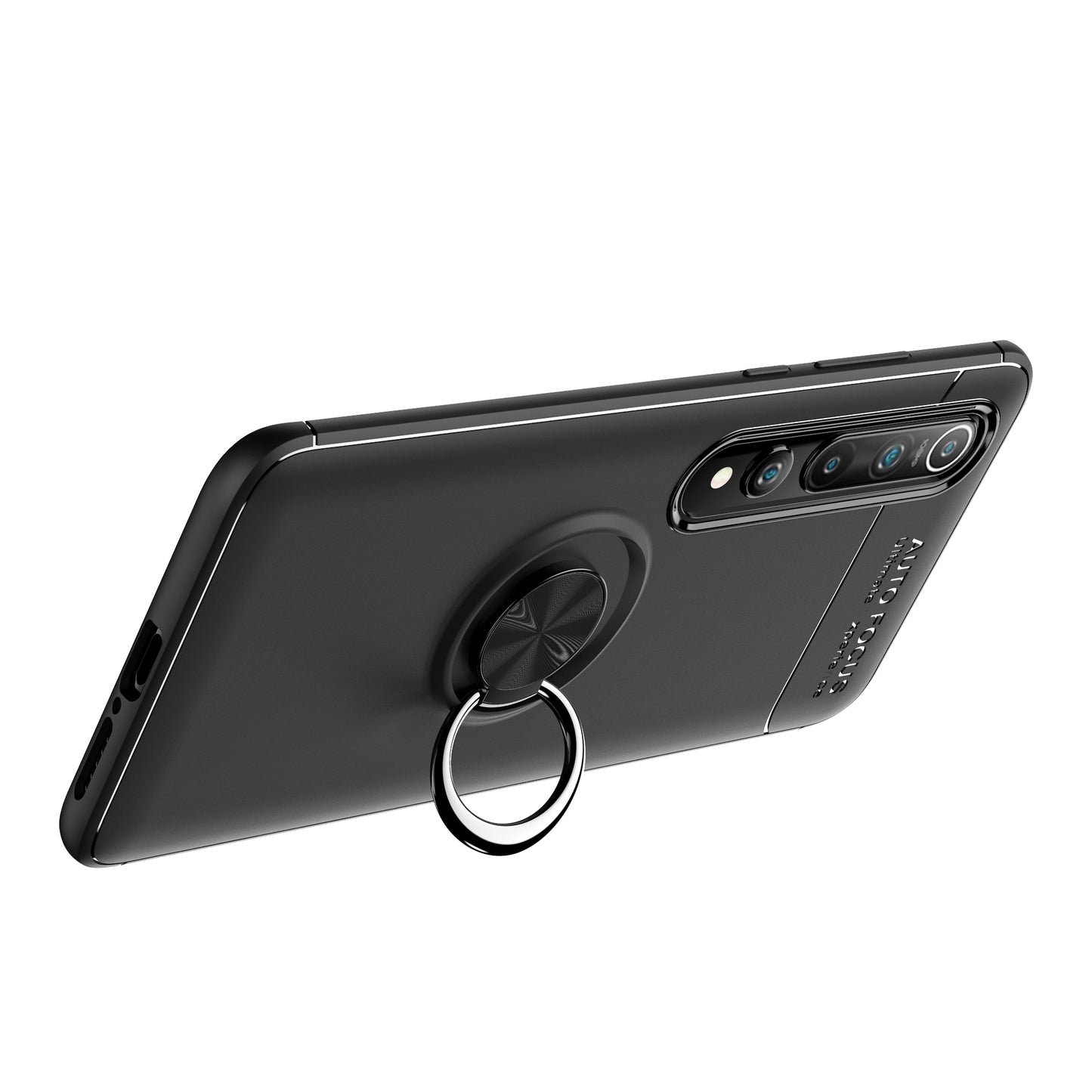 Finger Ring Kickstand TPU Case for Xiaomi Mi 10 / Mi 10 Pro (Built-in Metal Sheet)