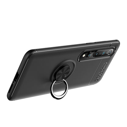 Finger Ring Kickstand TPU Case for Xiaomi Mi 10 / Mi 10 Pro (Built-in Metal Sheet)