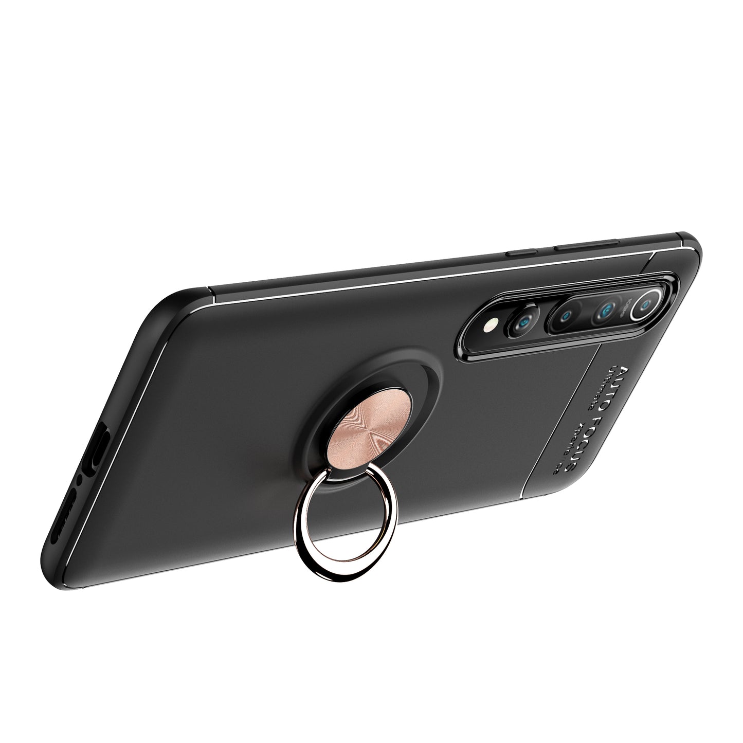 Finger Ring Kickstand TPU Case for Xiaomi Mi 10 / Mi 10 Pro (Built-in Metal Sheet)