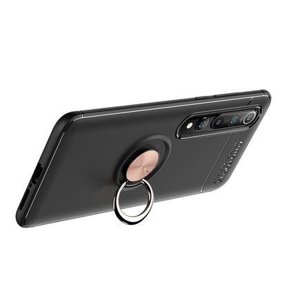 Finger Ring Kickstand TPU Case for Xiaomi Mi 10 / Mi 10 Pro (Built-in Metal Sheet)