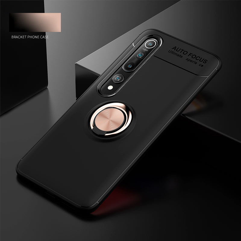 Finger Ring Kickstand TPU Case for Xiaomi Mi 10 / Mi 10 Pro (Built-in Metal Sheet)