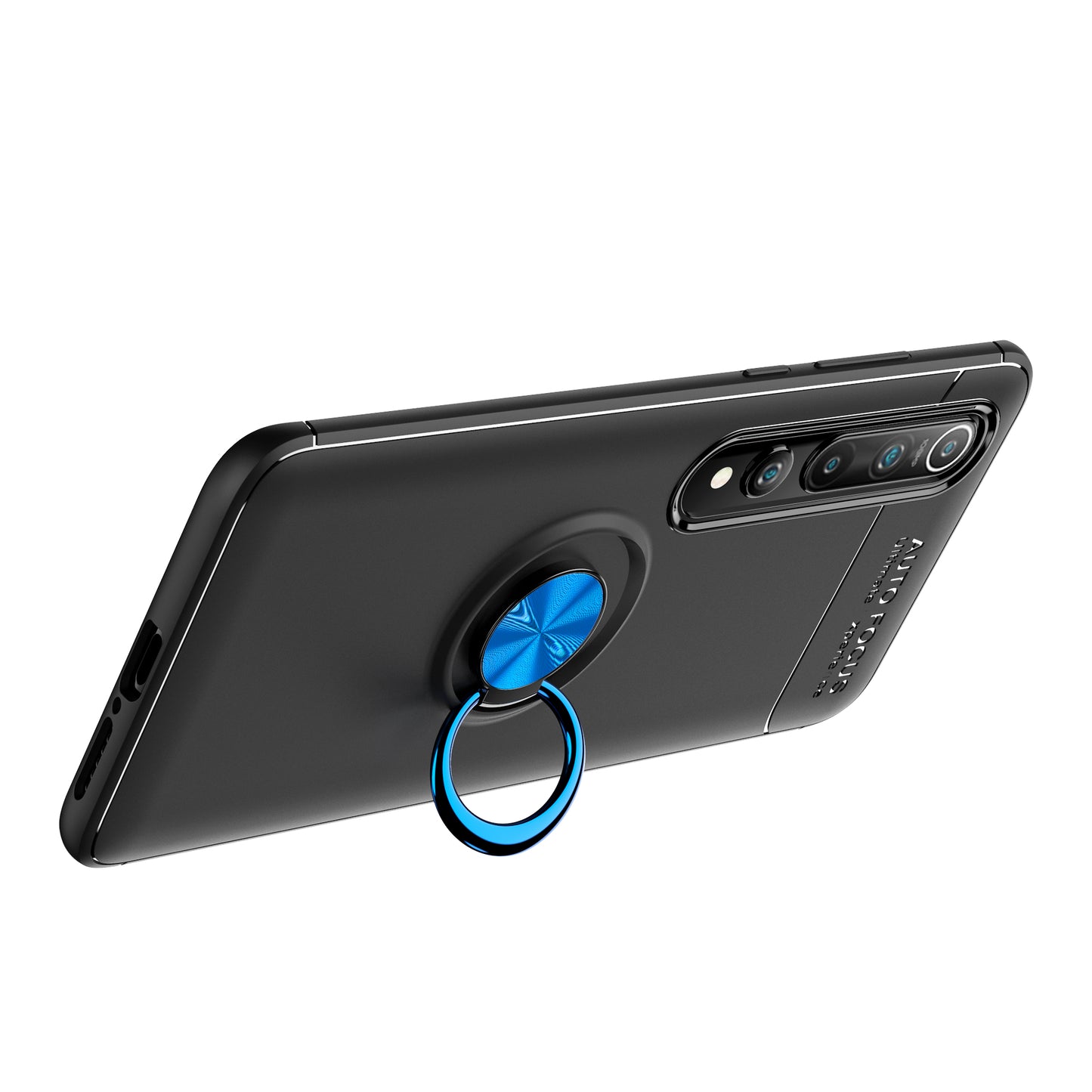 Finger Ring Kickstand TPU Case for Xiaomi Mi 10 / Mi 10 Pro (Built-in Metal Sheet)
