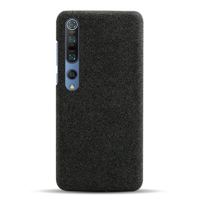 KSQ Cloth Coated Plastic Hard Phone Shell for Xiaomi Mi 10/Mi 10 Pro