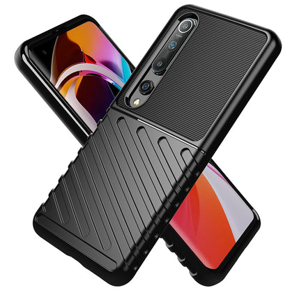 Thunder Series Twill Texture Soft TPU Phone Case for Xiaomi Mi 10