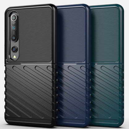 Thunder Series Twill Texture Soft TPU Phone Case for Xiaomi Mi 10