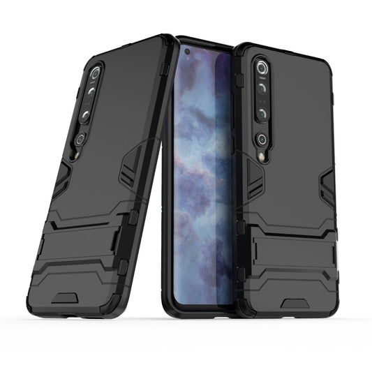 Cool Guard Hybrid PC + TPU Mobile Case with Kickstand for Xiaomi Mi 10 Pro