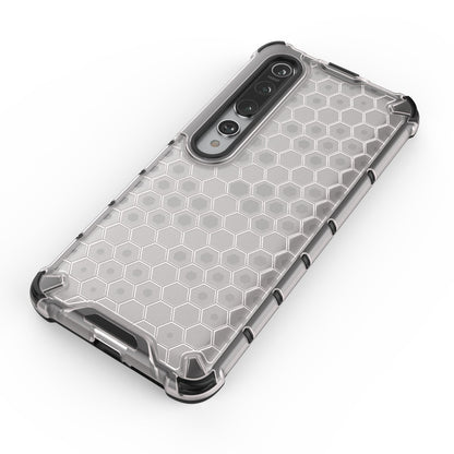 Honeycomb Pattern Shock-proof TPU + PC Combo Case for Xiaomi Mi 10