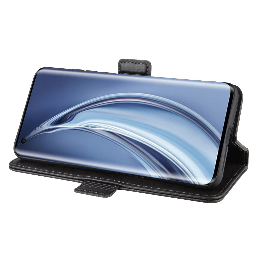 Double Clasp Flip Leather Wallet Stand Phone Case for Xiaomi Mi 10 Pro/Mi 10