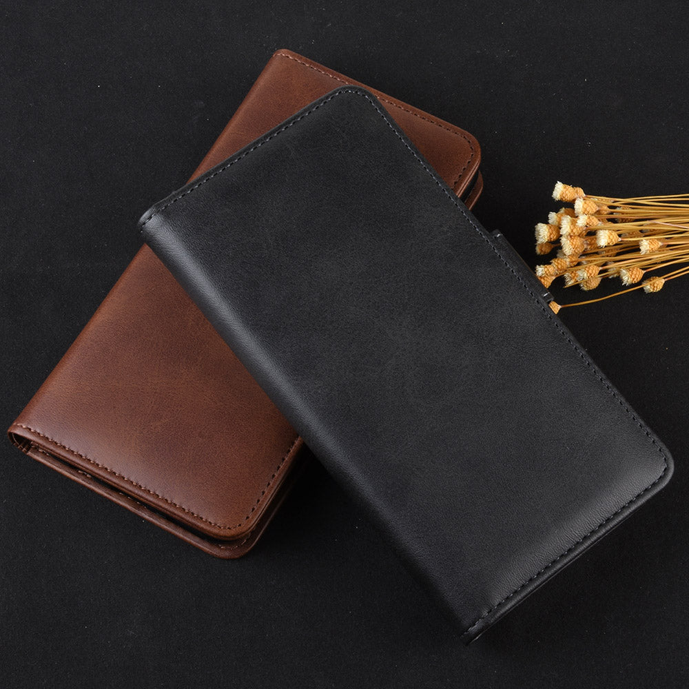 Double Clasp Flip Leather Wallet Stand Phone Case for Xiaomi Mi 10 Pro/Mi 10
