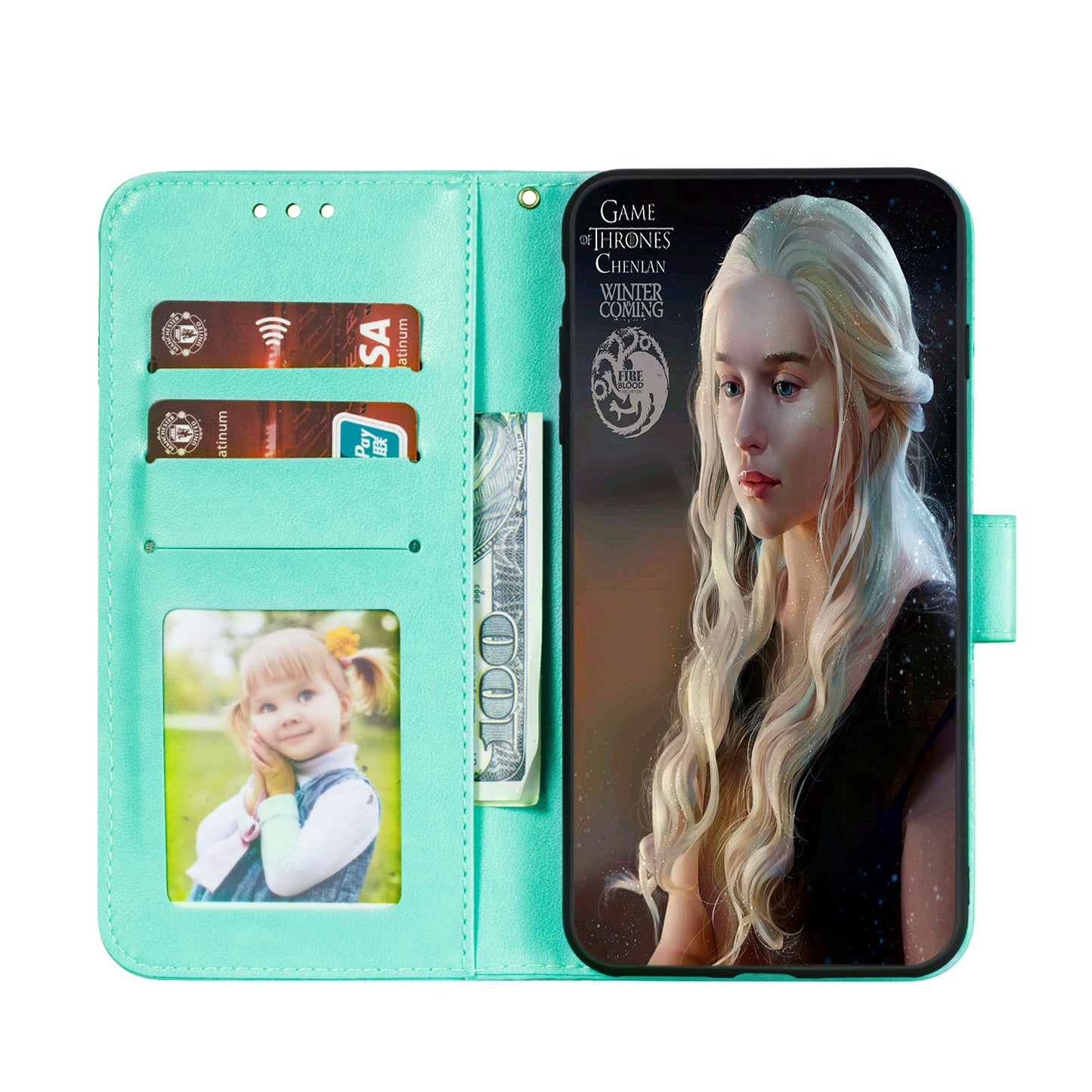 Imprint Mandala Flower Leather Wallet Stand Case for Xiaomi Mi 10 / Mi 10 Pro