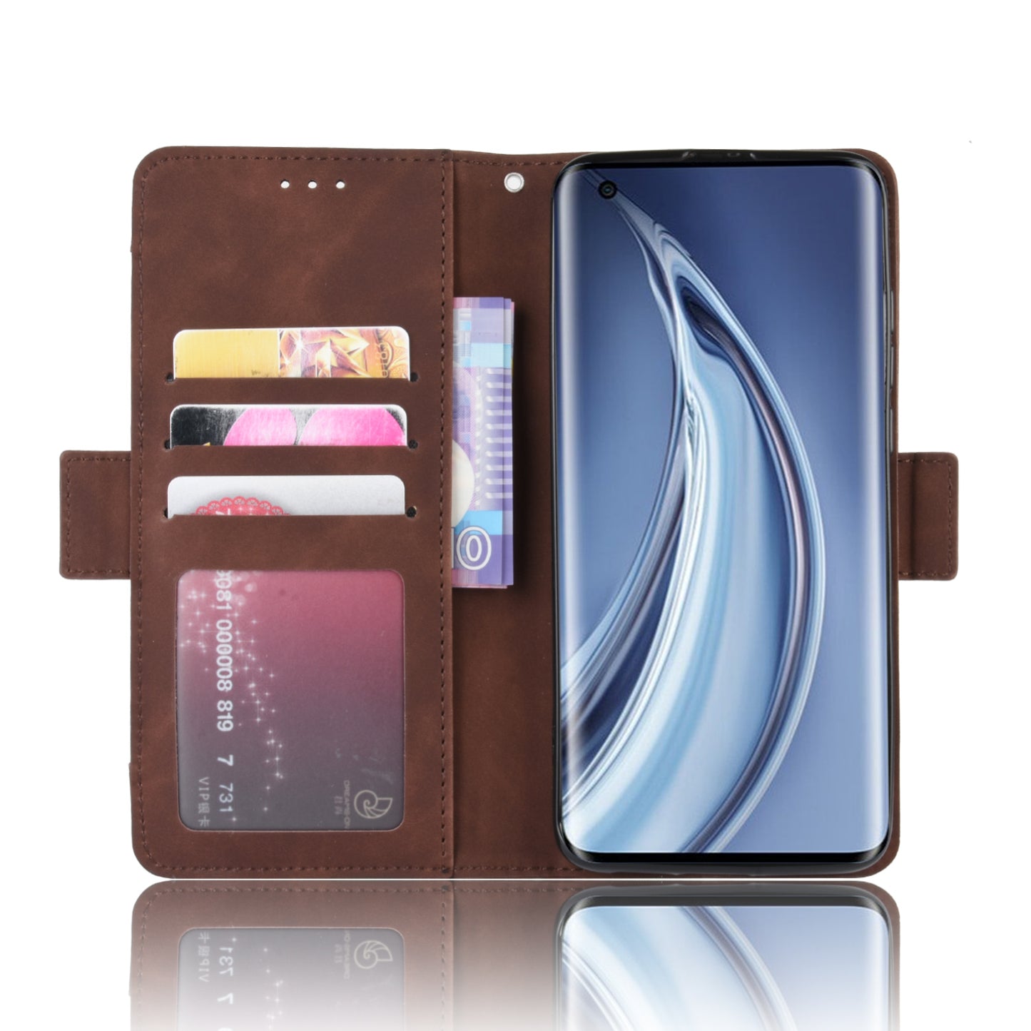 Special Wallet Leather with Multiple Card Slots Case for Xiaomi Mi 10/Mi 10 Pro 5G