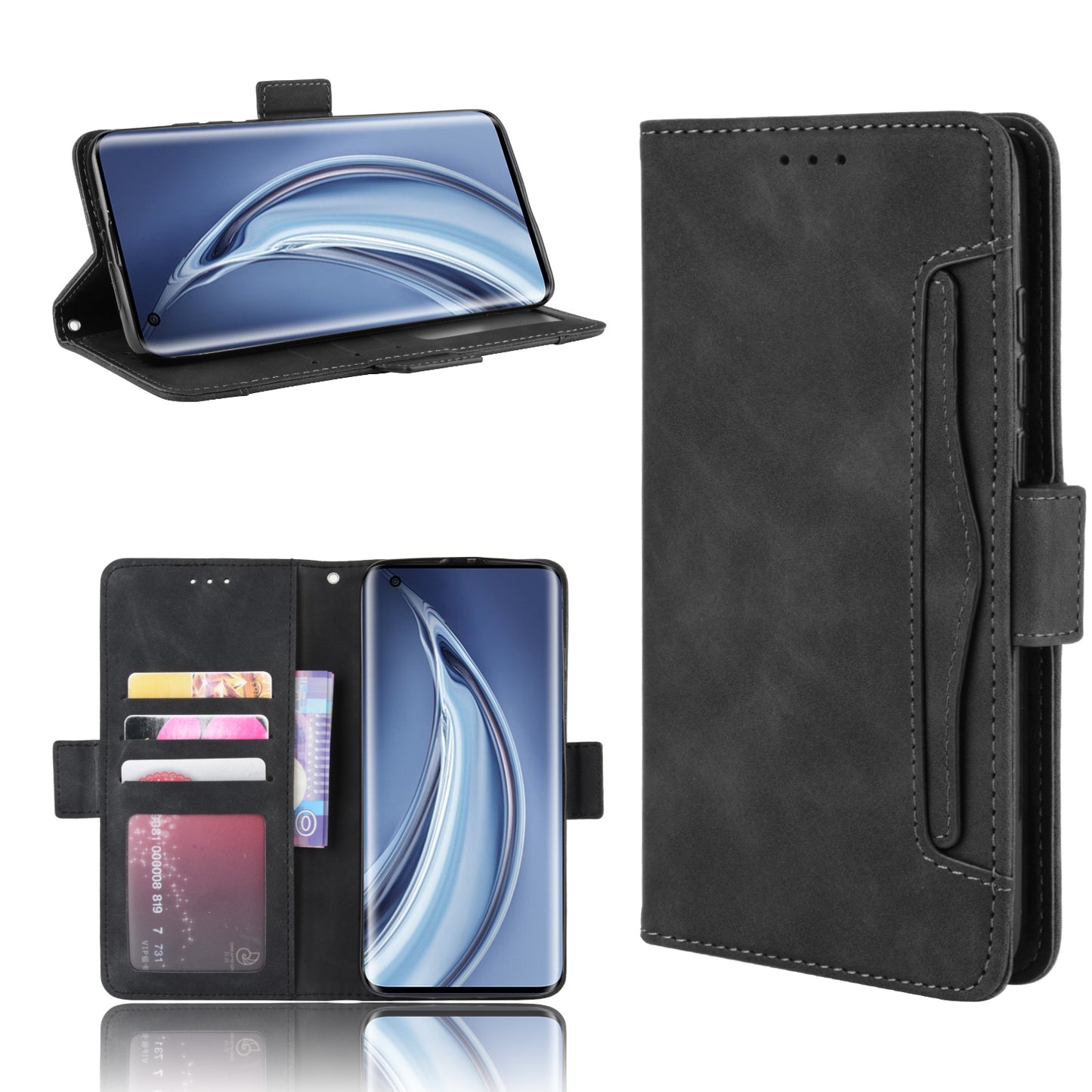 Special Wallet Leather with Multiple Card Slots Case for Xiaomi Mi 10/Mi 10 Pro 5G