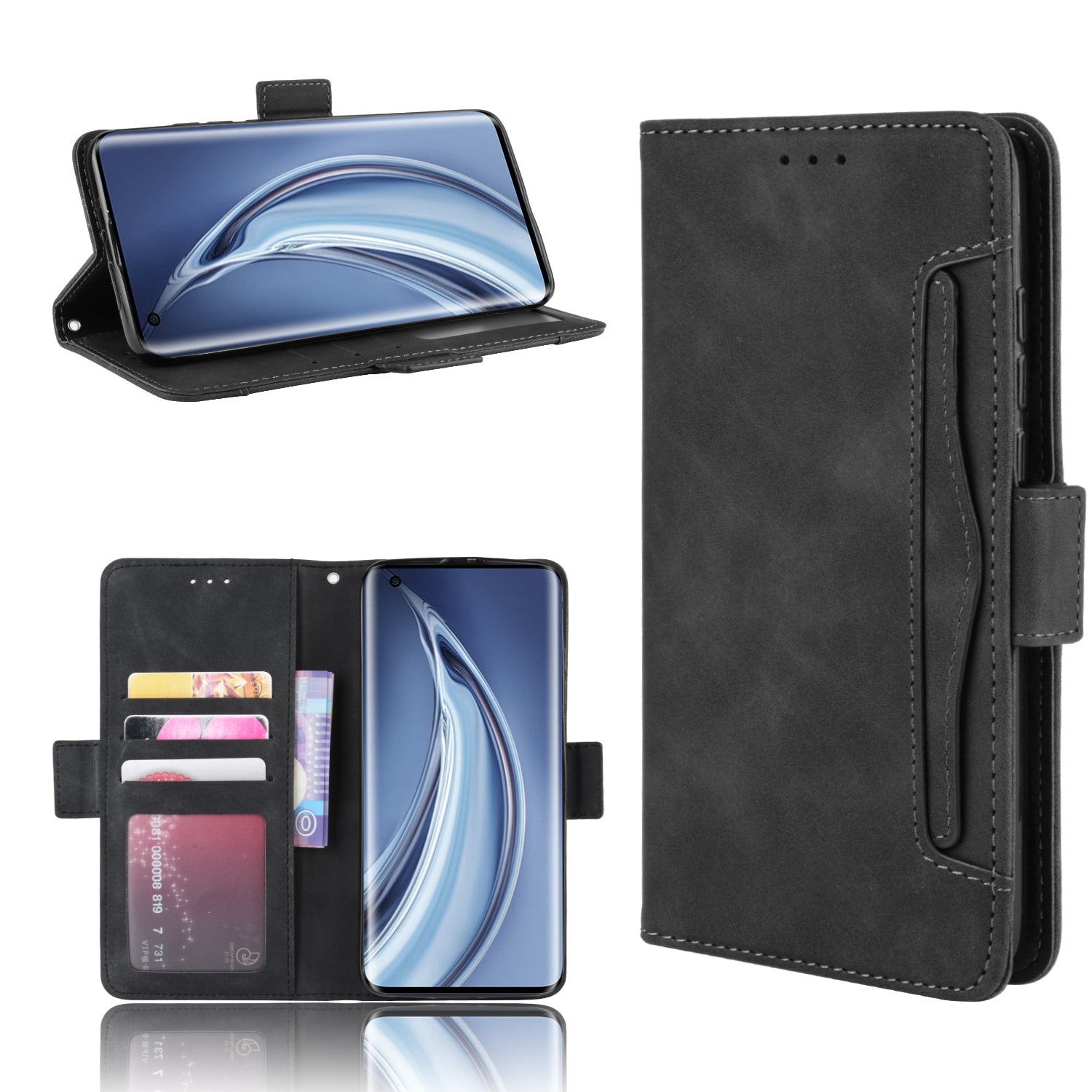 Special Wallet Leather with Multiple Card Slots Case for Xiaomi Mi 10/Mi 10 Pro 5G