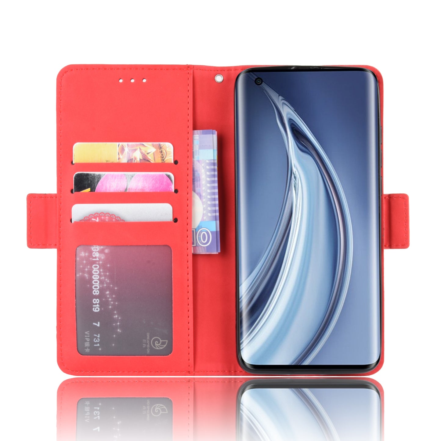 Special Wallet Leather with Multiple Card Slots Case for Xiaomi Mi 10/Mi 10 Pro 5G