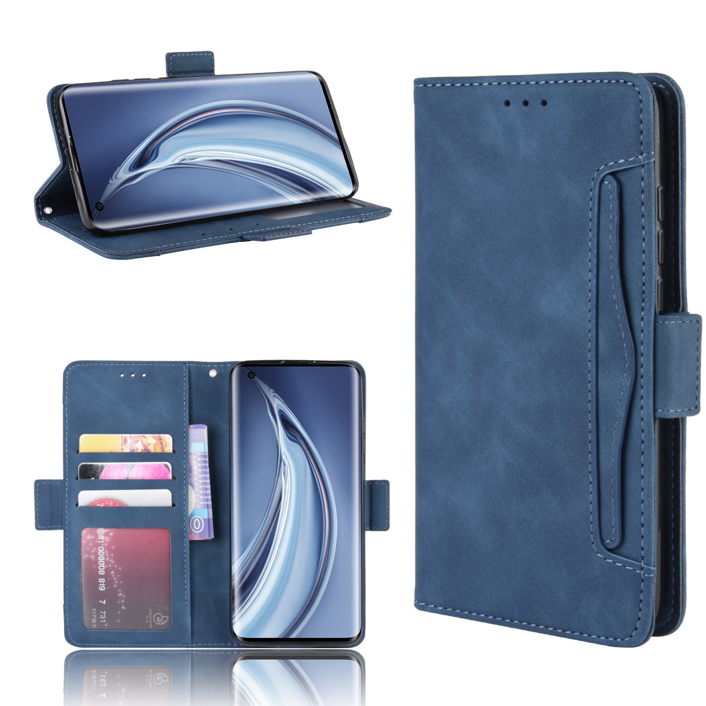 Special Wallet Leather with Multiple Card Slots Case for Xiaomi Mi 10/Mi 10 Pro 5G