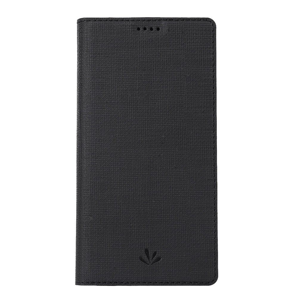VILI DMX Cross Texture Stand Leather Card Holder Case for Xiaomi Mi 10 / Mi 10 Pro