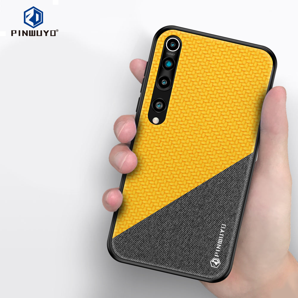PINWUYO Honor Series PU Leather Coated PC + TPU Cover for Xiaomi Mi 10/Mi 10 Pro
