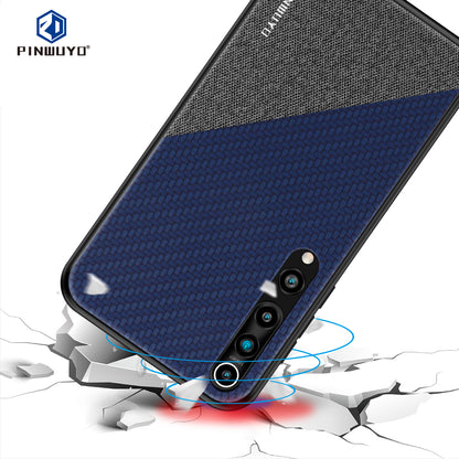 PINWUYO Honor Series PU Leather Coated PC + TPU Cover for Xiaomi Mi 10/Mi 10 Pro