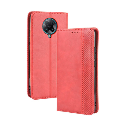 Retro Style Auto-absorbed Leather Shell for Xiaomi Redmi K30 Pro/Xiaomi Poco F2 Pro