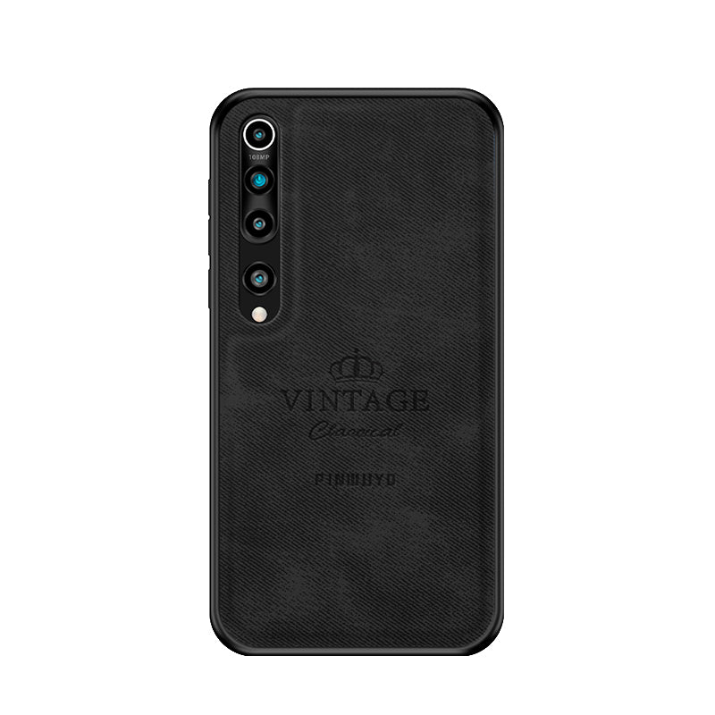 PINWUYO Honorable Series Leather Coated PC TPU Phone Case for Xiaomi Mi 10/Mi 10 Pro