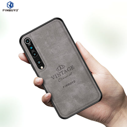 PINWUYO Honorable Series Leather Coated PC TPU Phone Case for Xiaomi Mi 10/Mi 10 Pro