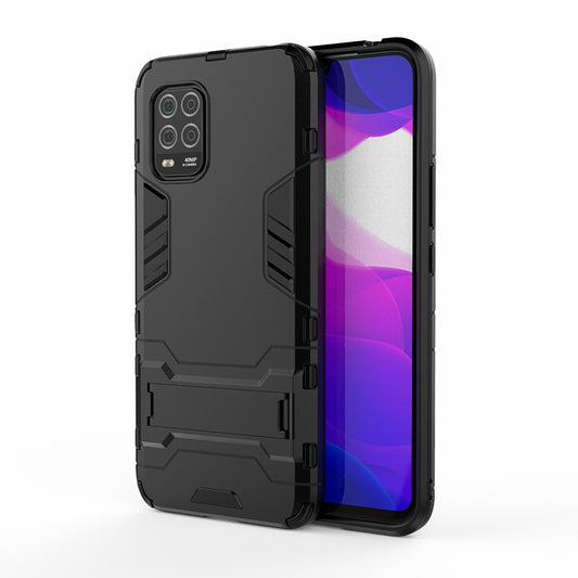 2 in 1 Hybrid PC + TPU Phone Case with Kickstand for Xiaomi Mi 10 Lite 5G