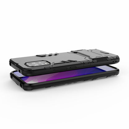 2 in 1 Hybrid PC + TPU Phone Case with Kickstand for Xiaomi Mi 10 Lite 5G