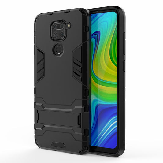 2 in 1 PC + TPU Phone Case with Kickstand for Xiaomi Redmi Note 9/Redmi 10X 4G