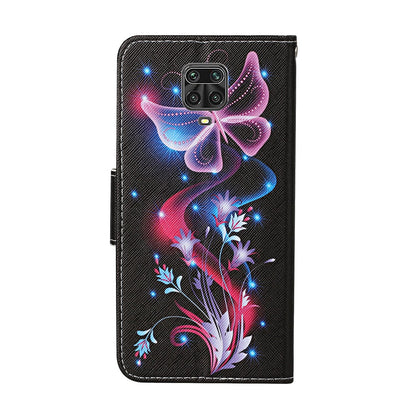 Pattern Printing Flip Leather Wallet Phone Case for Xiaomi Redmi Note 9 Pro