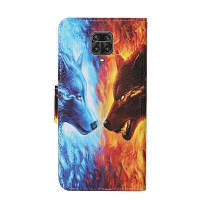 Pattern Printing Flip Leather Wallet Phone Case for Xiaomi Redmi Note 9 Pro