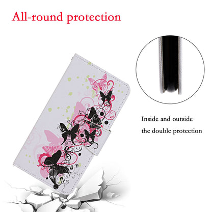 Pattern Printing Flip Leather Wallet Phone Case for Xiaomi Redmi Note 9 Pro
