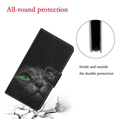 Pattern Printing Flip Leather Wallet Phone Case for Xiaomi Redmi Note 9 Pro