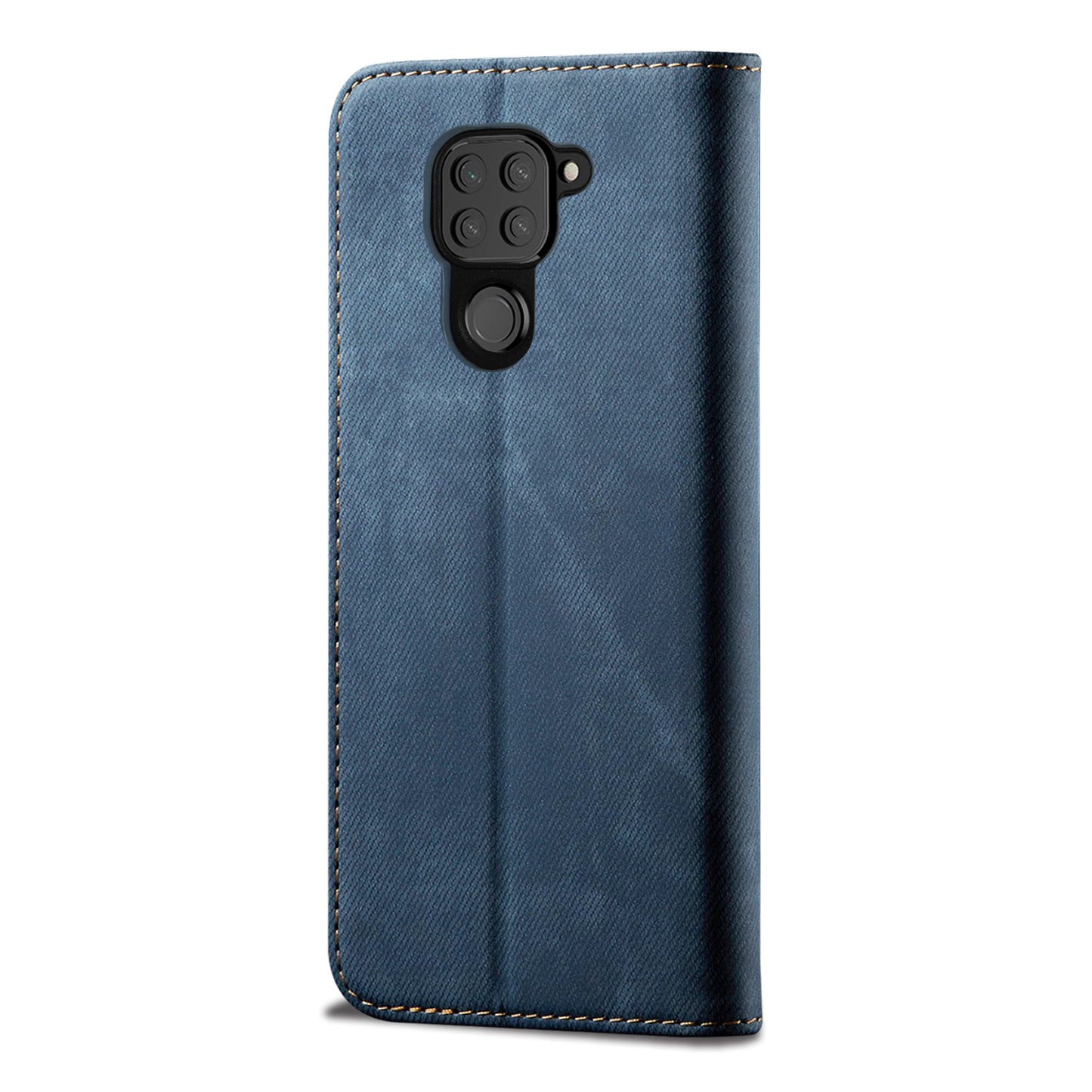 Retro Style Jeans Cloth Leather Shell for Xiaomi Redmi Note 9/Redmi 10X 4G