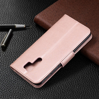 Imprint Butterflies Wallet Stand Flip Leather Phone Shell for Xiaomi Redmi 9