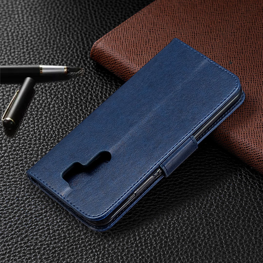 Imprint Butterflies Wallet Stand Flip Leather Phone Shell for Xiaomi Redmi 9