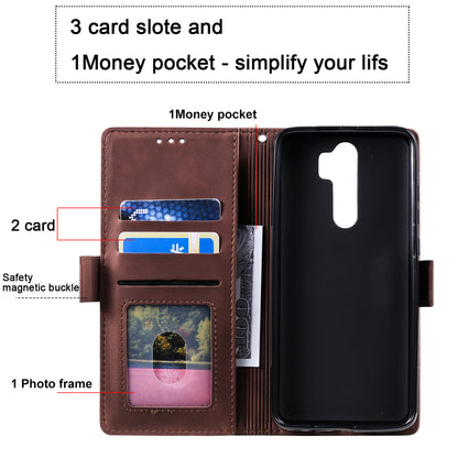 Retro with Wallet Leather Phone Shell for Xiaomi Redmi 9