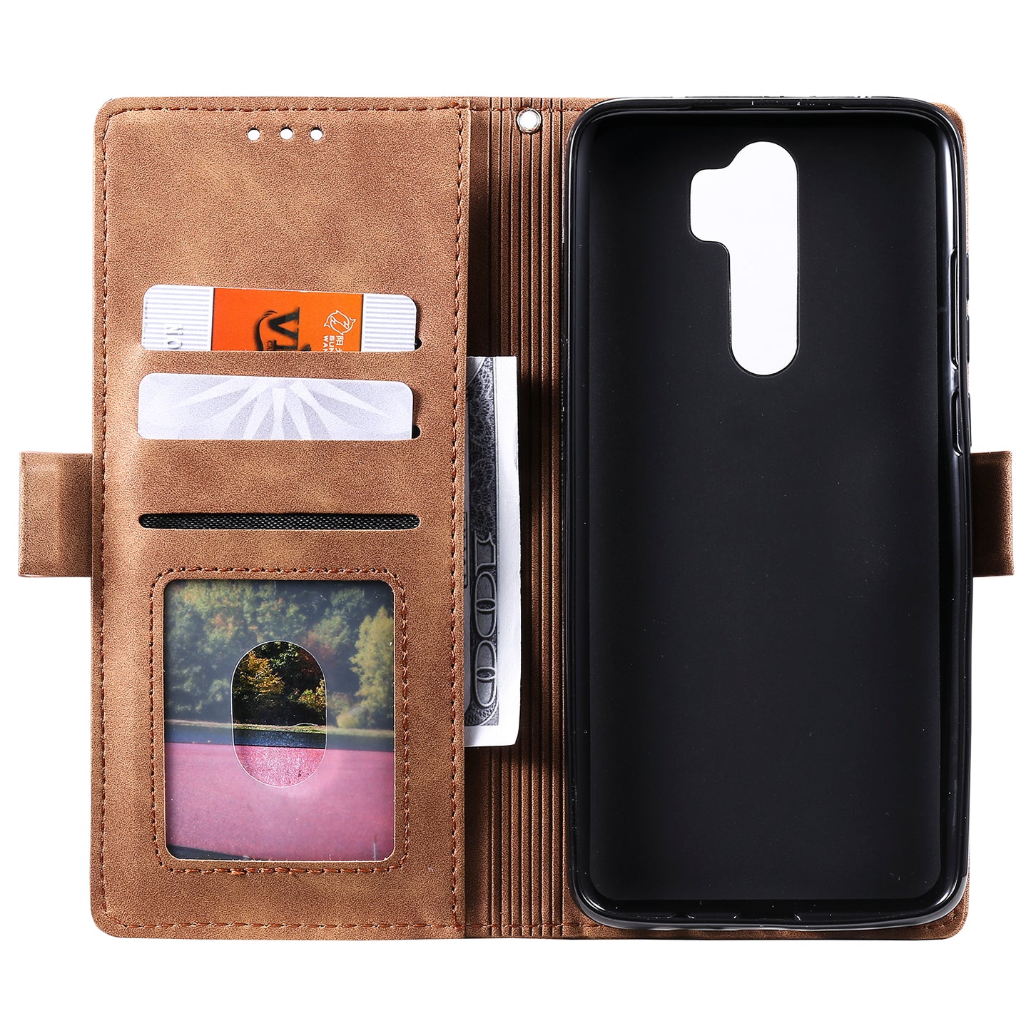 Retro with Wallet Leather Phone Shell for Xiaomi Redmi 9