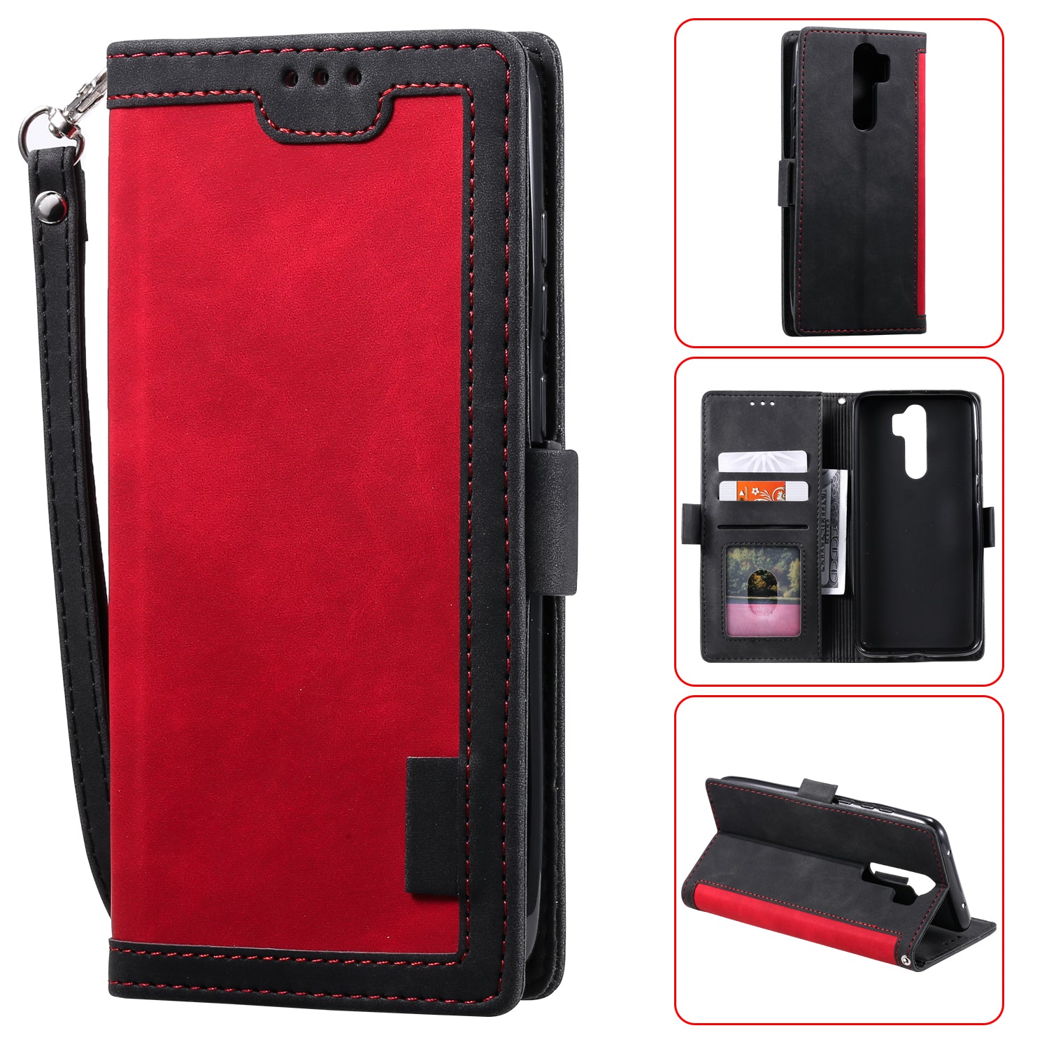Retro with Wallet Leather Phone Shell for Xiaomi Redmi 9