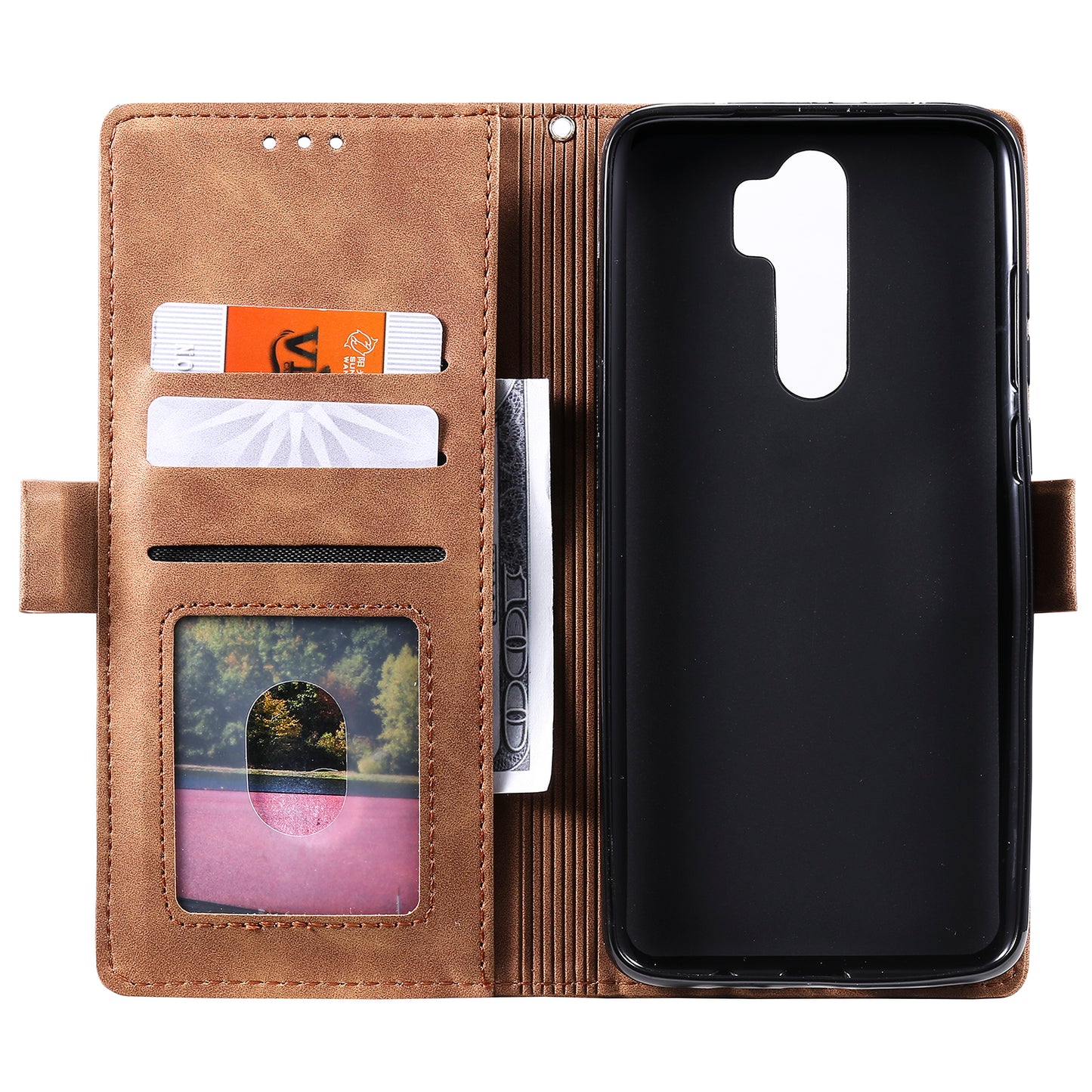 Retro with Wallet Leather Phone Shell for Xiaomi Redmi 9
