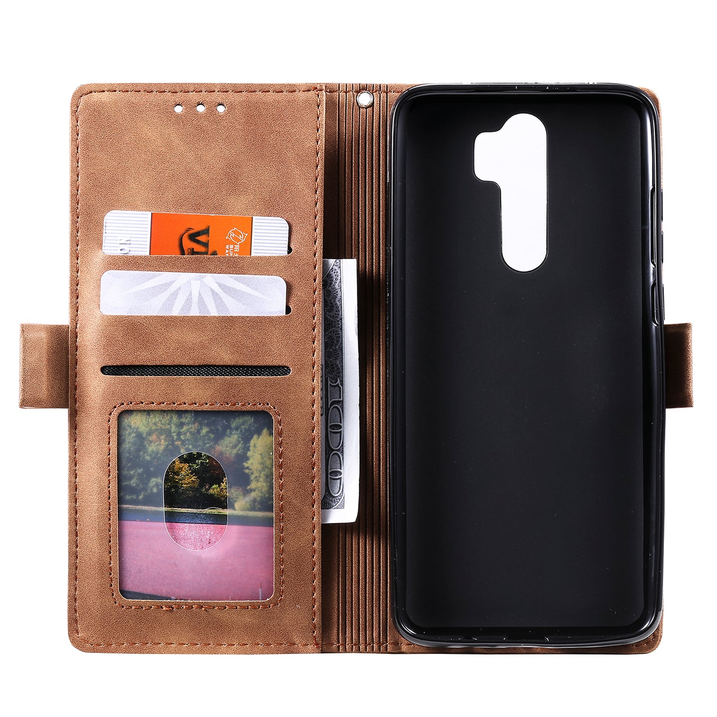 Retro with Wallet Leather Phone Shell for Xiaomi Redmi 9