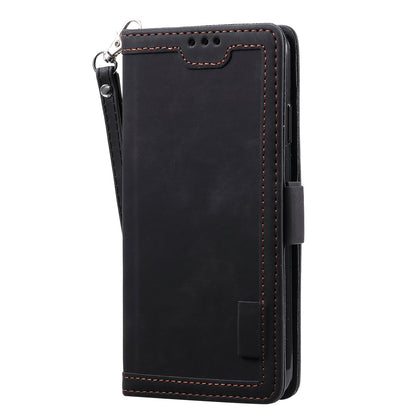 Rerto Splicing Leather Cover with Wallet for Xiaomi Redmi 9A
