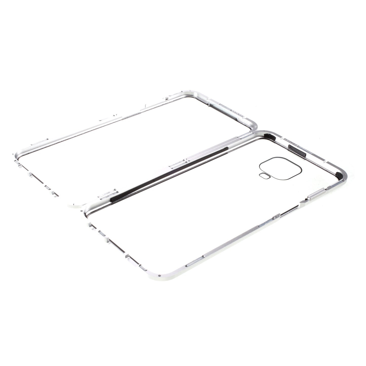 Metal+Tempered Glass Detachable 2-in-1 Shell for Xiaomi Redmi Note 9S/Note 9 Pro/Note 9 Pro Max