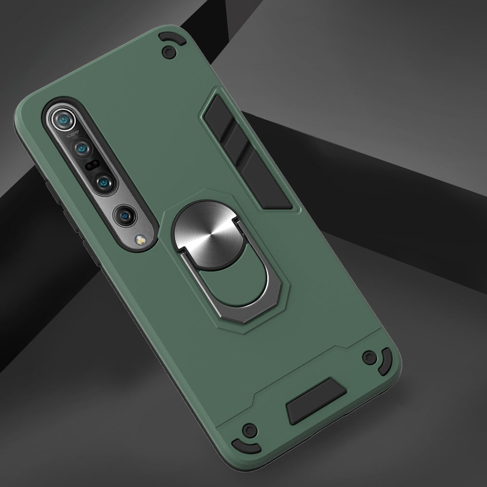 Detachable 2-in-1 PC + TPU Case [with Kickstand and Magnetic Holder Metal Sheet] for Xiaomi Mi 10/Mi 10 Pro 5G
